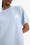 Nba Los Angeles Lakers Crew Neck Slit Pique Sport Midi Dress E3616Ax25Sm - 7