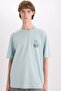 100% Cotton Looney Tunes Boxy Fit Crew Neck Back Printed Short Sleeve T-Shirt D6774Ax25Sp - 3