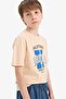 100% Cotton Crew Neck Printed Short Sleeve T-Shirt for Boys E6311A825Hs - 4