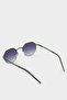 Men's Hexagonal Green Metal Frame Smoked Glass Uv Sunglasses F0493Axns - 4