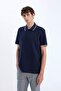 Regular Fit Polo Collar Waffle Short Sleeve T-Shirt D7932AX25SP - 4