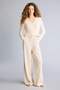 Wide Leg Pocketed High Waist Linen Blend Thin Fabric Trousers F5024Ax25Sp - 3