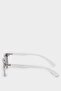 Round Grey Plastic Frame Black Glass Polarized Sunglasses Boy's F4451A8Ns - 3