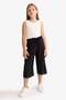 Culotte Wide Leg Viscose Capri Girls' T3877A625Sm - 2