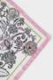 Women's Patterned Satin Scarf E6163Ax25Sm - 4