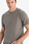 Standard Fit Crew Neck Knitwear Short Sleeve T-Shirt E3255Ax25Sm - 3