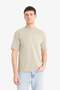 100% Cotton Haring Boxy Fit Crew Neck Back Printed Short Sleeve T-Shirt E3256Ax25Sm - 4