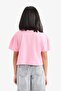 100% Cotton Snoopy Crew Neck Short Sleeve T-Shirt Girl Child E8160A825Hs - 6