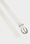 Women's Faux Leather 2-Piece Casual Belt E7896Axns - 3