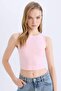 Fitted Basic Halter Neck Undershirt D9560Ax25Sm