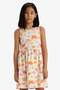 Crew Neck Floral Pattern Sleeveless Summer Dress for Girls B4338A825Sm - 4