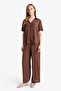 Culotte Wide Leg Crinkle Viscose Trousers C9565Ax25Sm - 2