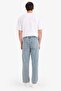 Ultra Soft Soft Textured Wide Leg Jean Trousers F2967Ax25Sp - 6