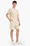 100% Cotton Relax Fit Cross Woven Textured Pocketed Shorts E2590Ax25Sm - 2