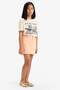 100% Cotton Gabardine Skirt for Girls E2649A825Sm - 2