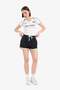 100% Cotton Elastic Waist Lace-Up Shorts A6224Ax25Sm - 3