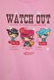 100% Cotton Powerpuff Girls Regular Fit Ribbed T-Shirt D9126Ax25Sm - 8