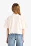 100% Cotton Boxy Fit Crew Neck Printed Short Sleeve T-Shirt Girls E4407A825Sm - 8