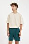 Slim Fit Narrow Leg Shorts A3893Ax24Hs - 5