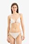 Regular Fit Wrinkled Textured Bikini Bottom E0144Ax25Sm