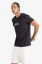 Quick Dry Slim Fit Slim Fit Crew Neck Printed Sportsman Short Sleeve T-Shirt F2762Ax25Sp - 3