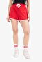 100% Cotton Elastic Waist Lace-Up Shorts A6224Ax25Sm - 4