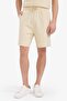 100% Cotton Relax Fit Cross Woven Textured Pocketed Shorts E2590Ax25Sm - 5