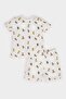 100% Cotton Disney Mickey & Minnie Elastic Waist Pajama Set for Baby Boy E1185A525Hs