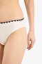 Regular Fit Wrinkled Textured Bikini Bottom E0309Ax25Sm - 4