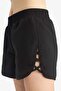 Regular Fit Elastic Waist Swim Shorts B7210Ax25Sm - 5