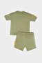 2Pcs Sets Dinosaur Printed Short Sleeve T-Shirt Shorts Baby Boy E8732A525Sm - 4