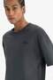 Oversize Wide Fit Crew Neck Printed Sportsman Short Sleeve T-Shirt (25 Sm) - 4