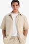 100% Cotton Relax Fit Summer Pocket Short Sleeve Shirt E4943Ax25Sp - 4