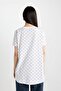 100% Cotton Long Fitted Striped Combed Cotton T-Shirt U1778Az25Sp - 6