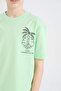 100% Cotton Oversize Wide Fit Crew Neck Printed Short Sleeve T-Shirt for Boys B6165A825Sm - 4