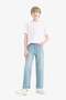 Straight Fit Straight Leg Jean Trousers for Boys D9012A825Sm - 3