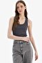 Anthracite Women's Tank Top A1665Ax/Ar58 - 4