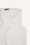 Regular Fit V-Neck Chiffon Sleeveless Blouse D3128Ax24Hs - 8