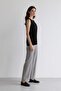 Afra X Defacto Straight Fit Palazzo Pants High Waist Straight Leg E8470Ax25Sm - 6