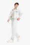 100% Cotton Baggy Fit Wide Fit Regular Waist Straight Leg Jean Washed Trousers D7317Ax25Sp - 3