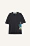 Nba Boston Celtics Oversize Wide Fit Crew Neck Short Sleeve T-Shirt E0130Ax25Sp - 7