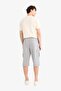 Slim Fit Slim Fit Cargo Pocket Basic Plain Capri Shorts T4693Az25Sm - 7