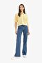 100% Cotton Slim Fit Polo Collar Buttoned Crochet Cardigan E4723Ax25Sp - 4