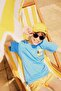 Crew Neck Printed Short Sleeve T-Shirt Boys E0166A825Sm