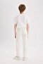 23 April Straight Leg Basic Straight Gabardine Trousers for Boys X4224A625Sm - 7