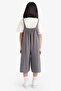 100% Cotton Strappy Poplin Jumpsuit for Girls E2277A825Sm - 7