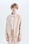 100% Cotton College Collar Bomber Jacket for Boys D7719A825Sp - 5
