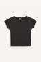 Slim Fit Crew Neck Basic Ribbed Short Sleeve T-Shirt Girls B3053A825Sm - 6