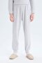 Pajama Set Waffle Long Sleeve Top Elastic Waist Long Bottom Boy D9977A825Sp - 6