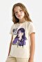 100% Cotton Crew Neck Printed Short Sleeve T-Shirt Girls E0350A825Sm - 3